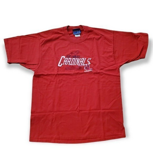 Vintage 1997 St. Louis Cardinals MLB Embroidered Shirt Large *Stained*READ*LOOK*
